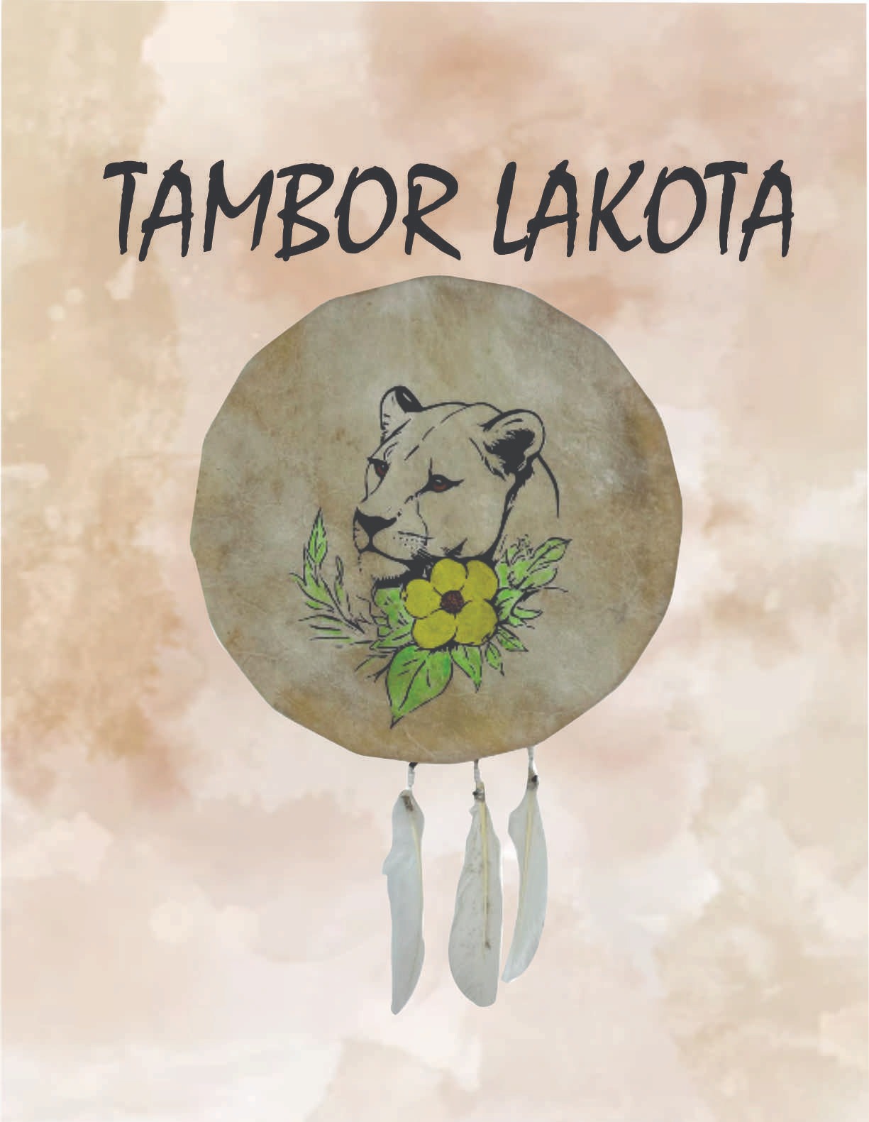 TAMBOR CEREMONIAL LAKOTA